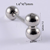 304 Stainless Steel Tongue Rings WG96350-05-1