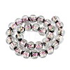 Handmade Foil Glass Beads Strands FOIL-Q002-01A-05-2