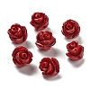 Synthetic Coral Carved Beads CORA-H003-01B-23-1