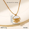 304 Stainless Steel Enamel Pendant Necklaces for Women WGD4D92-06-1