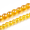 Electroplate Transparent Glass Beads Strands LS-GLAA-T032-T4mm-AB11-4