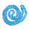 Transparent Glass Beads Strands GLAA-Q118-01A-B04-2