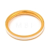 Ion Plating(IP) 304 Stainless Steel Enamel Finger Rings for Women RJEW-S414-32B-G-3