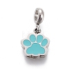 304 Stainless Steel Enamel Charms STAS-F259-060P-2