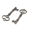 Tibetan Style Alloy Big Pendants TIBEP-14692-R-FF-2