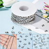 304 Stainless Steel Figaro Chains Chains FIND-SC0012-50B-P-3