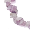 Natural Lepidolite Beads Kids Bracelets BJEW-JB10611-05-3