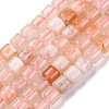 Natural Cherry Blossom Agate Beads Strands G-H040-B01-01-1