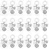 20Pcs Travel Theme Alloy Keychain KEYC-SC00022-7