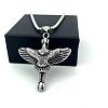 Vintage Hip Hop 304 Stainless Steel Eagle Pendant Necklaces for Men Women ZO0098-2