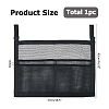 Polyester Mesh Hanging Zipper Bags ABAG-WH0072-041-2