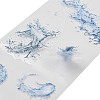 Spray Wave Waterproof PET Decorative Stickers DIY-Q052-02D-3