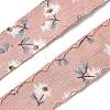 1 Roll Flower Printed Polyester Ribbons FB-XCPE5EC-01-1