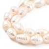 Natural Cultured Freshwater Pearl Beads Strands PEAR-P062-15A-4