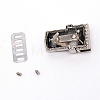 Zinc Alloy Bag Twist Lock Clasps FIND-TAC0006-33A-2