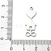 201 Stainless Steel Pendants STAS-B136-16P-3