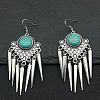 Ethnic Style Alloy Tassel Dangle Earrings WV5969-2-1