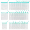 24Pcs 3 Styles Transparent EVA Resealable Bags with Rings ABAG-TA0002-27-1
