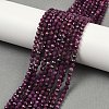 Natural Ruby Beads Strands G-C181-B06-03-1