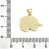 Baseball Alloy Enamel Pendants AL-CBAC8B4-01B-G-3