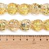Electroplate Glass Bead Strands EGLA-H110-01HP-01-4