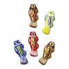 Hand-Painted Porcelain Big Pendants LA-CBAC6A6-06A-1