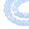 Baking Paint Glass Beads Strands DGLA-N015-6mm-06-3