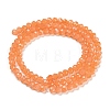 Baking Painted Transparent Glass Beads Strands DGLA-A034-J3mm-B03-3