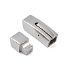 Non-Tarnish 316 Stainless Steel Bayonet Clasps STAS-K282-08A-P-2