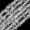 Natural Herkimer Diamond Beads Strands G-L611-A01-02-1