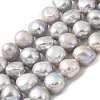 Dyed Natural Cultured Freshwater Pearl Beads Strands PEAR-A006-10G-1
