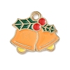 Christmas Alloy Enamel Pendants ENAM-B035-02C-04KCG-1