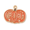 Thanksgiving Day Alloy Pendants LS-ENAM-R007-01G-09-1