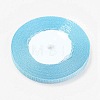 Polyester Organza Ribbon ORIB-WH0003-14-2