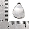 304 Stainless Steel Pendant Cabochon Settings SA-CBA9B1E-01B-P-3