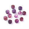 Natural Lepidolite/Purple Mica Stone Beads Strands G-F626-01-C-01-3