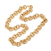 11.5MM 304 Stainless Steel Ring Link Chain Necklaces SA-CBA4160-19G-4