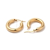PVD Vacuum Plating 304 Stainless Steel Huggie Hoop Earrings for Women X-EJEW-Q767-01A-G-2