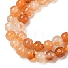 Natural Red Agate Beads Strands G-A248-A06-01-4