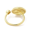 Rack Plating Brass Finger Ring RJEW-C072-17G-3