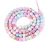 Anti-Tarnish Electroplate Glass Beads Strands GLAA-T025-4mm-10M-2