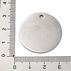 Anti-Tarnish 201 Stainless Steel Pendants STAS-R002-01P-17-3