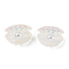 UV Plating Ocean Theme Transparent Resin Cabochons CRES-D306-01B-2