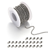 304 Stainless Steel Ball Chains and Ball Chain Connectors Set CHS-YW0001-01C-1
