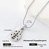304 Stainless Steel Pendant Necklaces JR7716-4-1