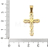 304 Stainless Steel & Glass Pendants STAS-H264-12G-3