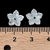 Dyed & Heated Glass Bead Caps GLAA-Z019-02I-3