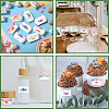 Leaf Paper Self Adhesive Mini Candy Bar Wrappers DIY-WH0604-013-6