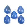 Natural Blue Agate(Dyed & Heated) Cabochons G-H094-01B-02-1