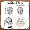 40Pcs Alloy Beads FIND-NB0007-08P-2